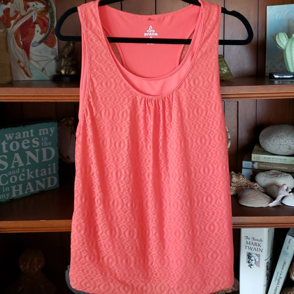 Prana yoga  loose baggy fit top